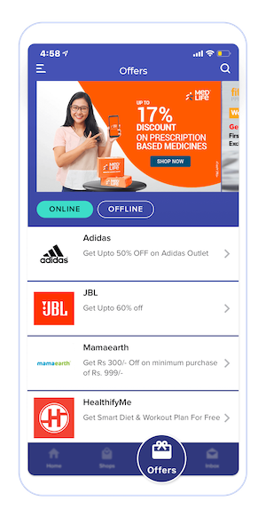 An offer zone